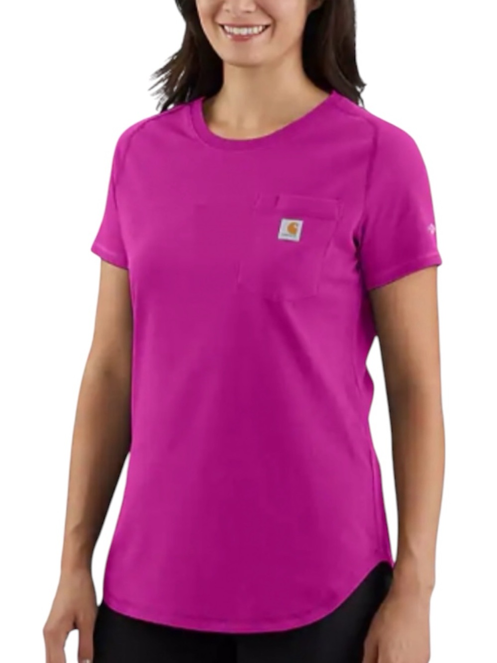 CARHARTT Ladies' Force Midweight
Pocket Tee